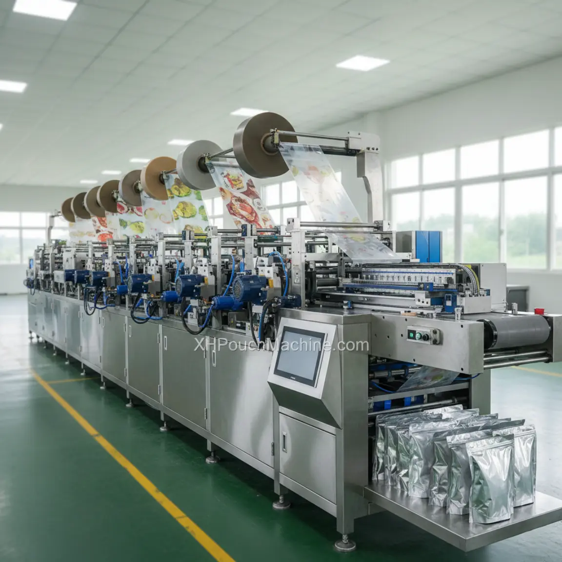 Automatic Stand Up Pouch Making Machines - Jiangyin Xinghong Packaging