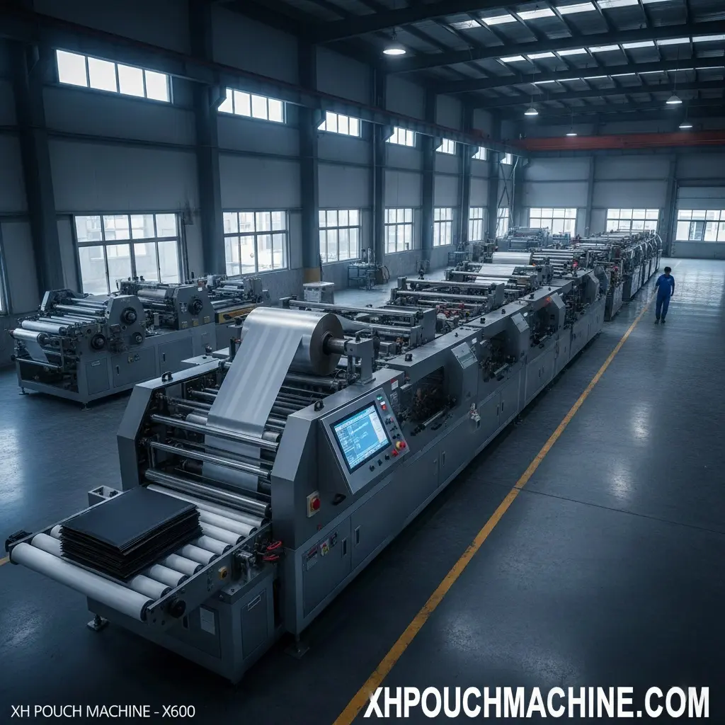 3 Side Seal Pouch Making Machine | High-Precision - Jiangyin Xinghong ...